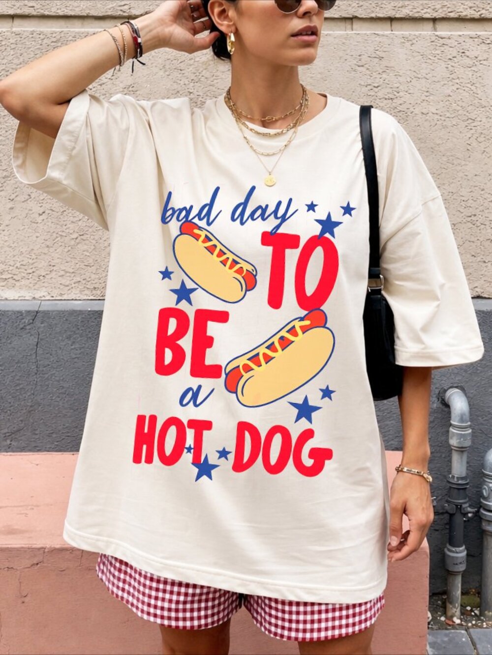 Bad Day To Be A Hot Dog Funny Shirt